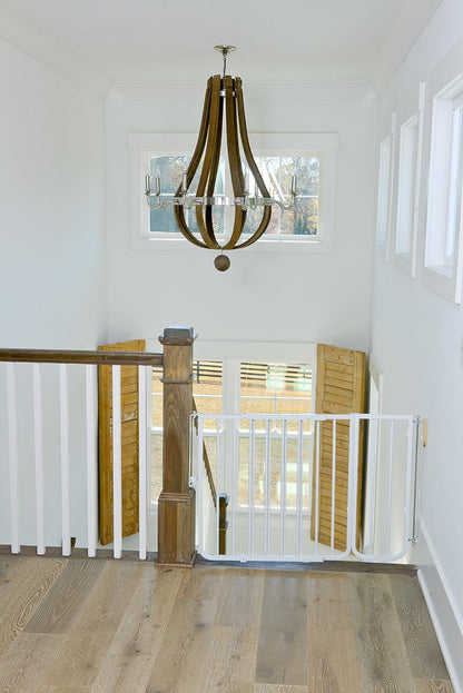 BX1 10.5 in Baby Gate Extension, White | Adds 10.5 in of Width to SS30 Stairway Special, SS30OD Outdoor, and MG15 Auto-Lock Baby and Pet Gates. Match Gate Color.