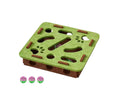 Interactive Cat Toy Puzzle Toys for Indoor Cats Felt Maze Box Kittern Toys Pet Cat Games Self Play Fun Exercise Hide Seek Moving Cat Toy for Bored Cats Encourages Hunting Instincts