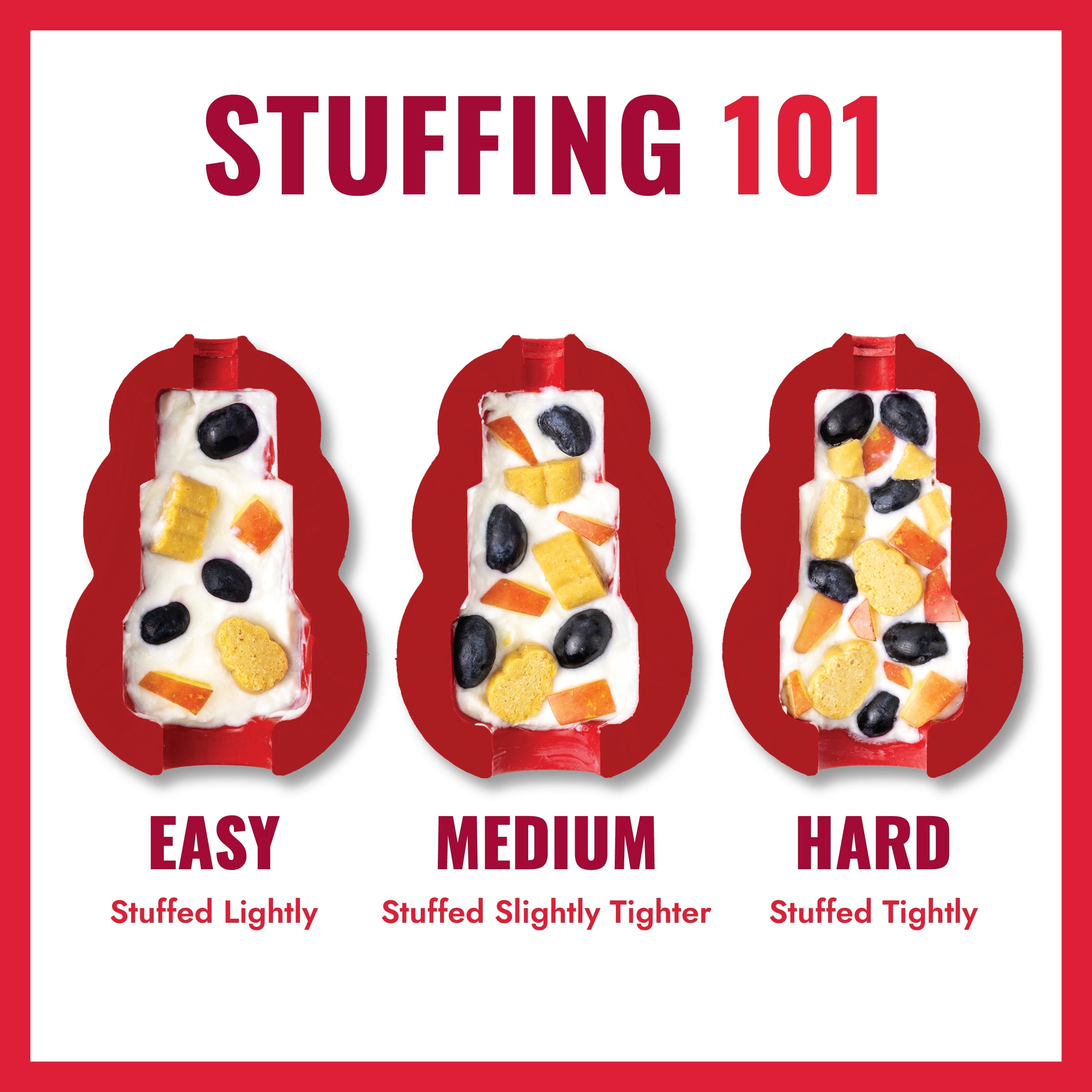 ® Classic Rubber Dog Toy for Average Chewers, Medium, for Dogs between 15-35 Lbs
