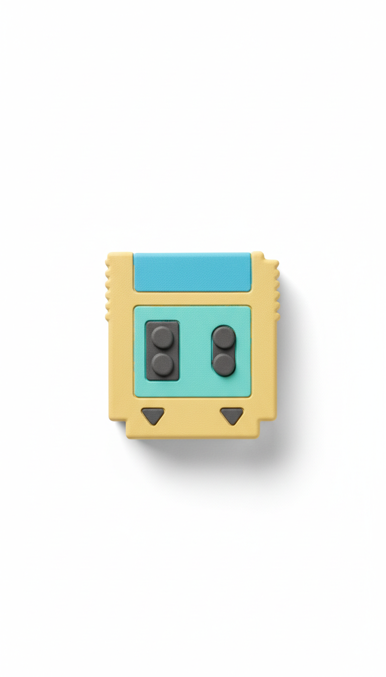 Retro Cartridge Chew Toy