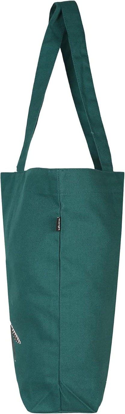 Ecoright Aesthetic Canvas Tote Bag for Women Large Zipper Tote Bags with Pocket, Womens Tote Bag for Yoga, Work, Beach