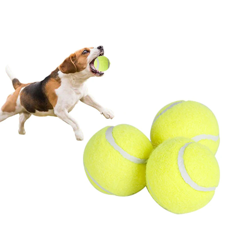 5Cm Dog Pet Tennis Interactive Toy Chew Ball Throwing High Bouncy Ball Kids Ball for Pet Dog Supplies Hot Sale Puppy Accesorios