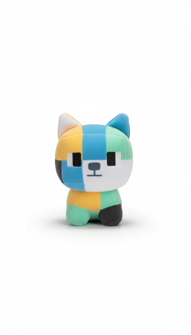 Pixel Paws Plush Toy