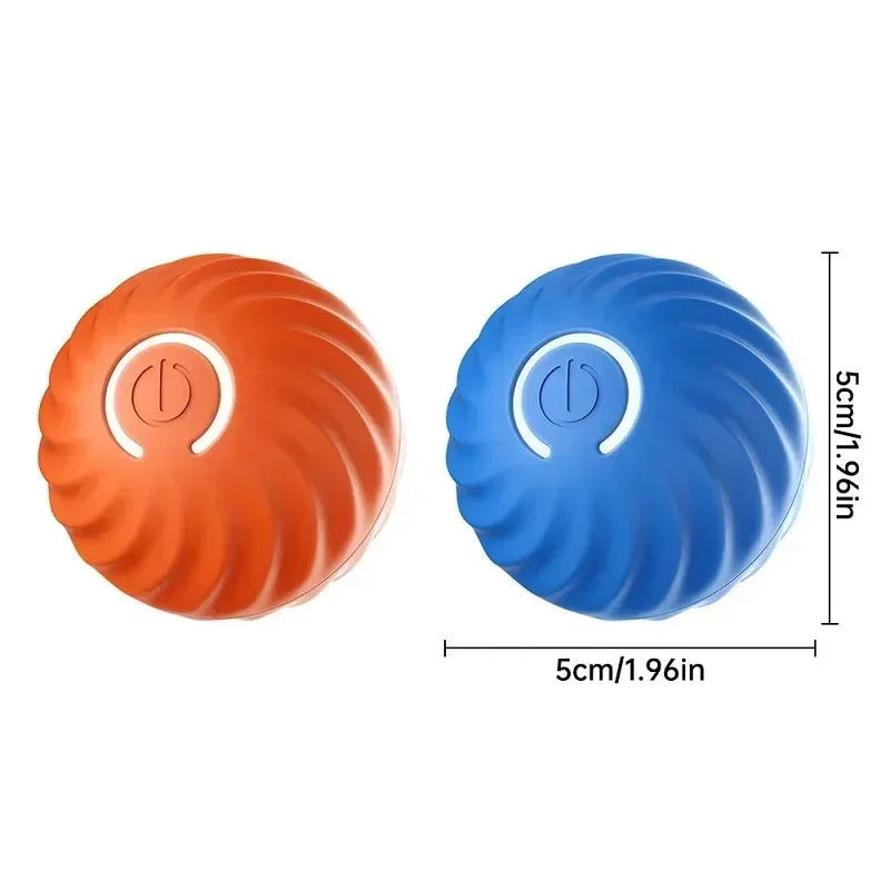 Smart Interactive Dog Ball Toys, Bouncing Rolling Gravity Ball for Pet Training, Plush Chew Toys for Puppy Small Large Dogs,